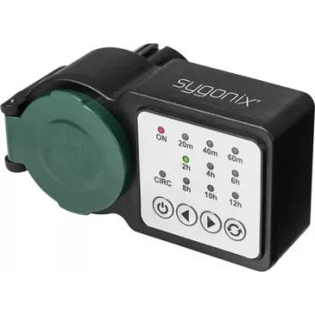 Sygonix SY-6786456 analoge countdown-timer met dagprogramma, 3680 W, IP44, continu gebruik
