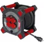Sygonix SY-10236123 kabelhaspel 25m 4 stopcontacten Schuko zwart