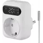 Sygonix SY-6824096 tussenstekker-thermostaat met weekprogramma, 16 A, 3680 W, LCD, vorstbeveiliging, kinderslot, wit