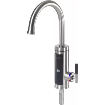 Sygonix SY-5773108 doorstroomverwarmer 3000 W, energie-efficiëntieklasse B, IP24 spatwaterdicht, onderbouwinstallatie, wit
