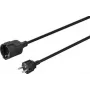 SYGONIX SY-4872632 verlengkabel 16 A zwart 3,00 m