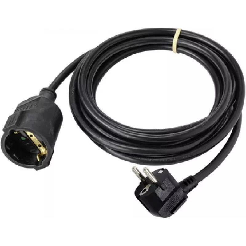 SYGONIX SY-4872632 verlengkabel 16 A zwart 3,00 m