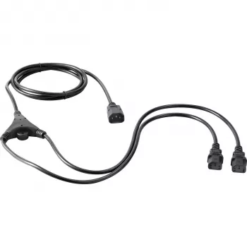 SYGONIX SY-5042698 netkabel C13 naar Schuko 2,35 m zwart