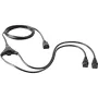SYGONIX SY-5042698 netkabel C13 naar Schuko 2,35 m zwart