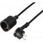 Sygonix SY-7165294 verlengkabel 16 A zwart 3,00 m H05VV-F 3G 1,5 mm²