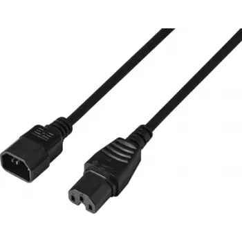 Sygonix SY-7154268 netkabel CEE 7/7 naar IEC C13 3 m zwart