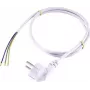 Sygonix SY-5043486 stroomaansluitkabel CEE 7/7 naar IEC C13 wit 1,5 m