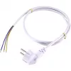 Sygonix SY-5043486 stroomaansluitkabel CEE 7/7 naar IEC C13 wit 1,5 m