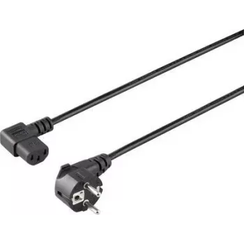 Sygonix SY-5042718 koude-apparaten aansluitkabel CEE 7/7 naar IEC C13, 1,5 m, zwart