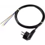 Sygonix SY-5043488 koude-apparatenkabel zwart 1,5 m Schuko naar IEC C13