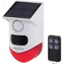 Sygonix mini-alarmsysteem wit rood met LED PIR-bewegingsmelder en afstandsbediening (SY-6515320)