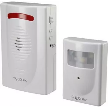 Sygonix SY-5045276 PIR-bewegingsmelder met 120 dB alarm en LED