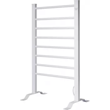 Sygonix vrijstaande & wandgemonteerde handdoekhouder met 2 stangen, matzwart metaal (SY-6796866)