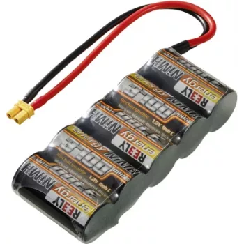 Reely NiMH accupack 6 V 3700 mAh 5x Sub-C side-by-side XT30 (RE-7853241)