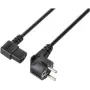 Sygonix SY-5243884 Schuko naar IEC C13 stroomkabel 5 m Zwart