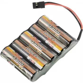 Reely NiMH RC accupack 6V 2300mAh 5x AA Side-by-Side JR-stekker RE-7839756