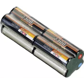 Reely NiMH accupack 9,6V 2300mAh 8x AA blok met soldeerlipjes (RE-7853238)
