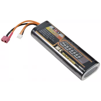 Reely Li-Ion accupack 7,4V 5000mAh 2S 10C hardcase T-plug RE-7856532