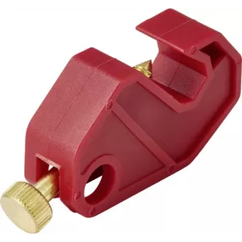 Sygonix SY-6872532 Installatieautomaat-vergrendeling rood voor schakelaarbreedte tot 8 mm