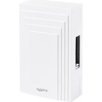Sygonix SY-5491840 Bedrade gong 8-12V AC/DC 85dB wit
