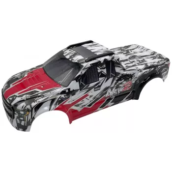 Reely RE-8378448 reservecarrosserie New 2 Brushless 1:10 RC buggy transparant polycarbonaat