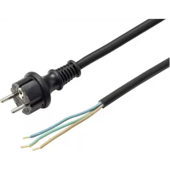 Sygonix SY-6029108 netkabel Schuko naar IEC C13 3m zwart