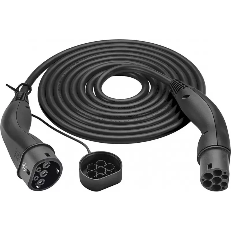 LAPP MOBILITY HELIX® Type 2 laadkabel, 7,4 kW, 5 m, zwart 61794