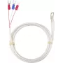 Sygonix M6 PT100 temperatuursensor 3-draads SY-6085068 -50 tot +200 °C 2 m kabel