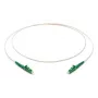 Corning F222201J1Z20015M LC/APC naar LC/APC simplex glasvezel-patchkabel, 2,0 mm, 15 m, wit