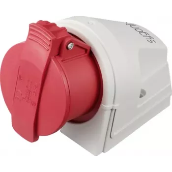Sygonix SY-6261876 CEE-wandcontactdoos 16 A 5-polig 415 V/AC IP44
