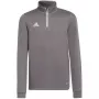 adidas Entrada 22 trainingsshirt sweatshirt voor kinderen - grijs, maat 164 H57549