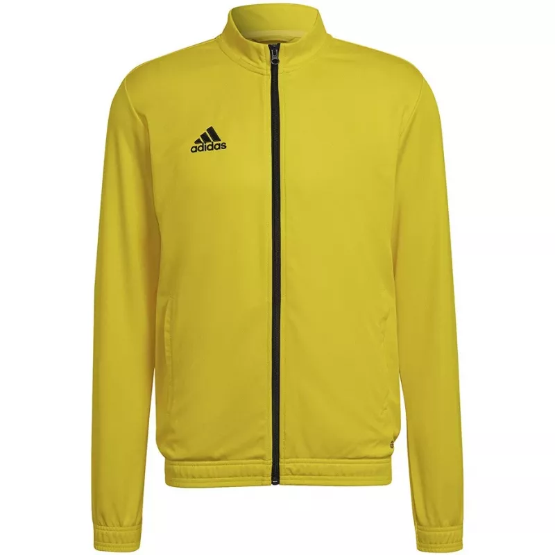 adidas Entrada 22 trainingsjack Team Yellow/Black heren L HI2134
