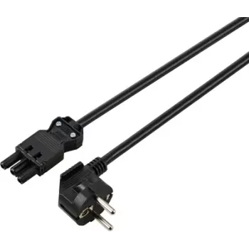 Sygonix SY-6676352 netsnoer Schuko naar IEC C13 1,8 m zwart