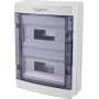 Sygonix SY-6696060 opbouw kleinverdeler, 24 modules, 2 rijen, IP40, wit