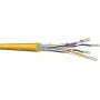 Draka YelloNet 1000 Cat.7 datakabel, simplex, 1000 MHz, 4x2xAWG23/1, Cca, 500 m trommel 60112099