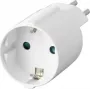 Sygonix SY-6949550 Reisadapter Schuko naar Swiss (type J naar type F, 10 A, 250 V, zwart)