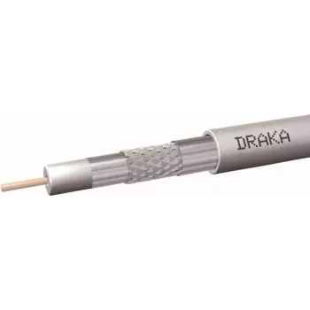 DRAKA coaxkabel 1,0/4,65 75 Ohm 200m wit >100dB PE 60016703