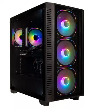 Captiva PC Entry Gaming R10-3599 (Ryzen 5 7500X3D/RTX5060 Ti 16GB GDDR7/SSD 1TB/16GB/WLAN/zonder OS)
