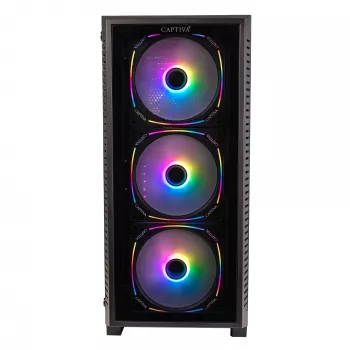 Captiva Highend Gaming R10-3601 desktop-pc (Ryzen 7 7800X3D, RTX 5070 12GB, 32GB DDR5, 1TB NVMe SSD, Wi-Fi, zonder besturingssysteem)