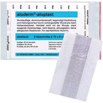 SÖHNGEN aluderm®-aluplast elastische wondpleisterrol, 6 cm x 1 m, steriel, afzonderlijk verzegelde delen