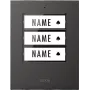 M-E Modern-Electronics 41307 verlichte draadloze deurbelzender met naamplaatje