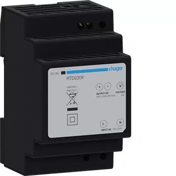 Hager RTD220X 48V DC 60W DIN-dinrailvoeding