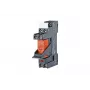 METZ CONNECT 11051025 vermogensrelaismodule 24 V DC, 1 CO, 16 A, DIN-rail, zwart/oranje