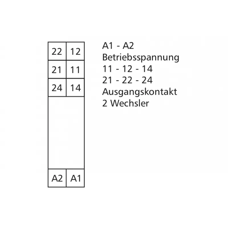 METZ CONNECT 11051025 vermogensrelaismodule 24 V DC, 1 CO, 16 A, DIN-rail, zwart/oranje