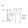 METZ CONNECT 11051025 vermogensrelaismodule 24 V DC, 1 CO, 16 A, DIN-rail, zwart/oranje