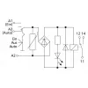 METZ CONNECT KRA-S-M6/21 koppelrelaismodule 24V AC/DC 1 wisselcontact 8A wit 11061213