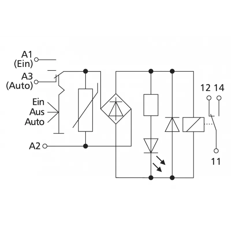 METZ CONNECT KRA-S-M6/21 koppelrelaismodule 24V AC/DC 1 wisselcontact 8A wit 11061213