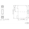 METZ CONNECT KRA-M4/1 interfacrelaismodule, 1 wisselcontact, 24 V AC spoel, wit 11061313