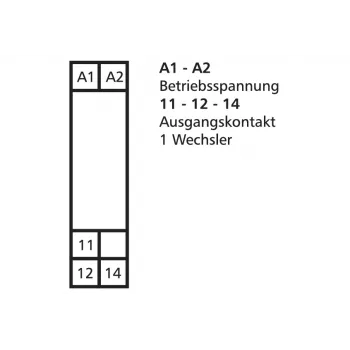 METZ CONNECT KRA-M6/21 witte DIN-dinrailklem 2-polig 250V 8A 11061550