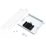METZ BTR 130861-MSK-E glasvezel-lascassette-uitbreidingsset voor modulaire AP-behuizing